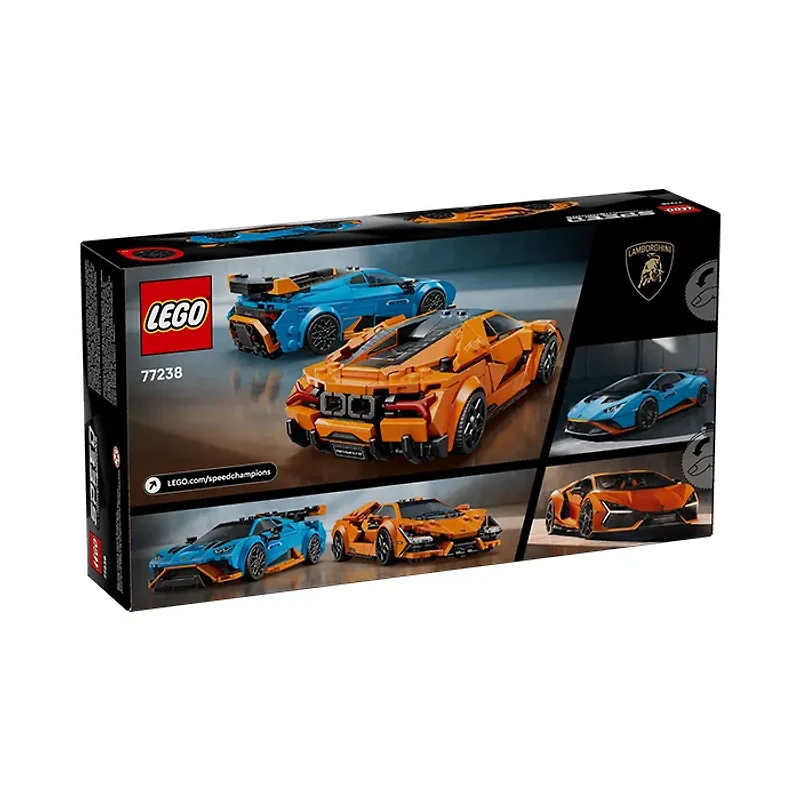 LEGO Speed Champions Lamborghini Revuelto & Huracán STO 607 Pieces