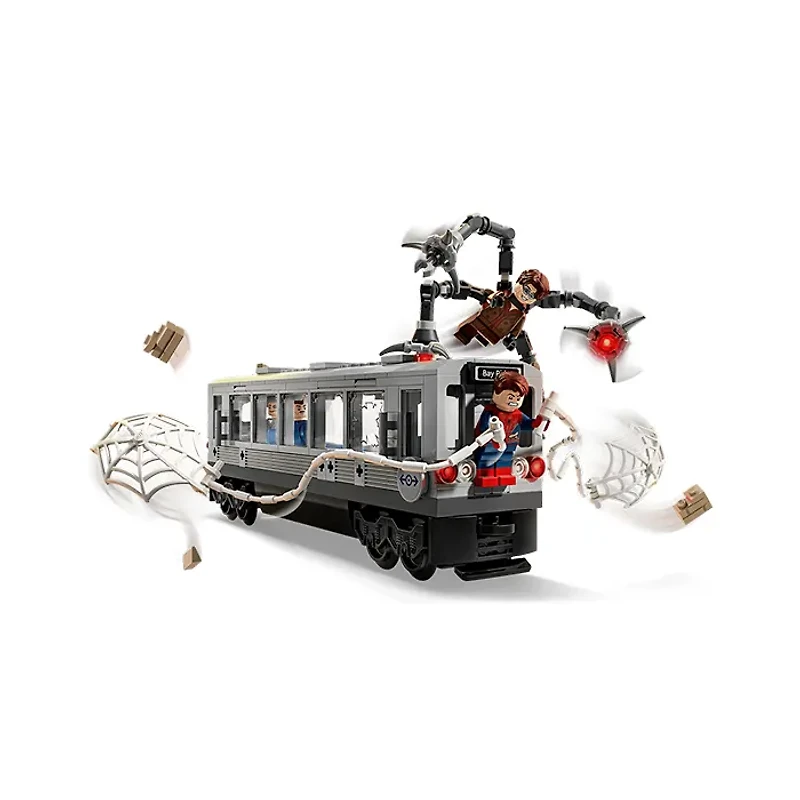 LEGO Marvel Spider-Man vs. Doc Ock Subway Train Scene 393 Pieces