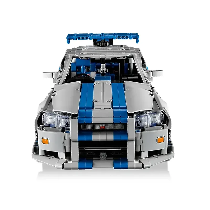 LEGO Technic 2 Fast 2 Furious Nissan Skyline GT-R (R34) Car 1410 Pieces