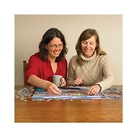 Cobble Hill Cafe in Cassis 1000 Piece Jigsaw Puzzle