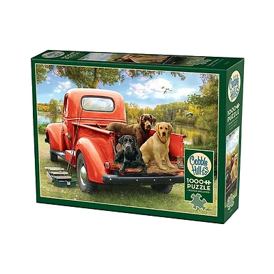 Cobble Hill Fishing Friends 1000 Piece Jigsaw Puzzle