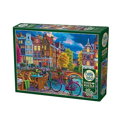 Cobble Hill Cozy Street 1000 Piece Jigsaw Puzzle