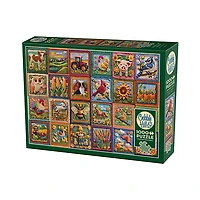 Cobble Hill Country Life Crochet 1000 Piece Jigsaw Puzzle