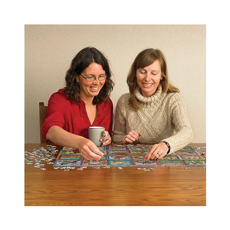 Cobble Hill Country Life Crochet 1000 Piece Jigsaw Puzzle