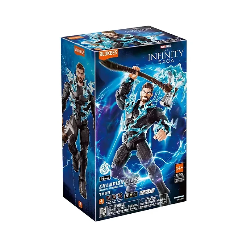 Blokees Marvel Infinity Saga Champion Class CC02 Thor Model Kit Buidable Figure