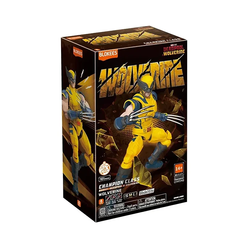 Blokees Marvel Infinity Saga Champion Class CC05 Wolverine Model Kit