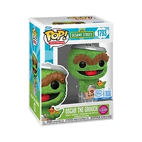 Funko Pop! TV Sesame Street Oscar the Grouch (Flocked)