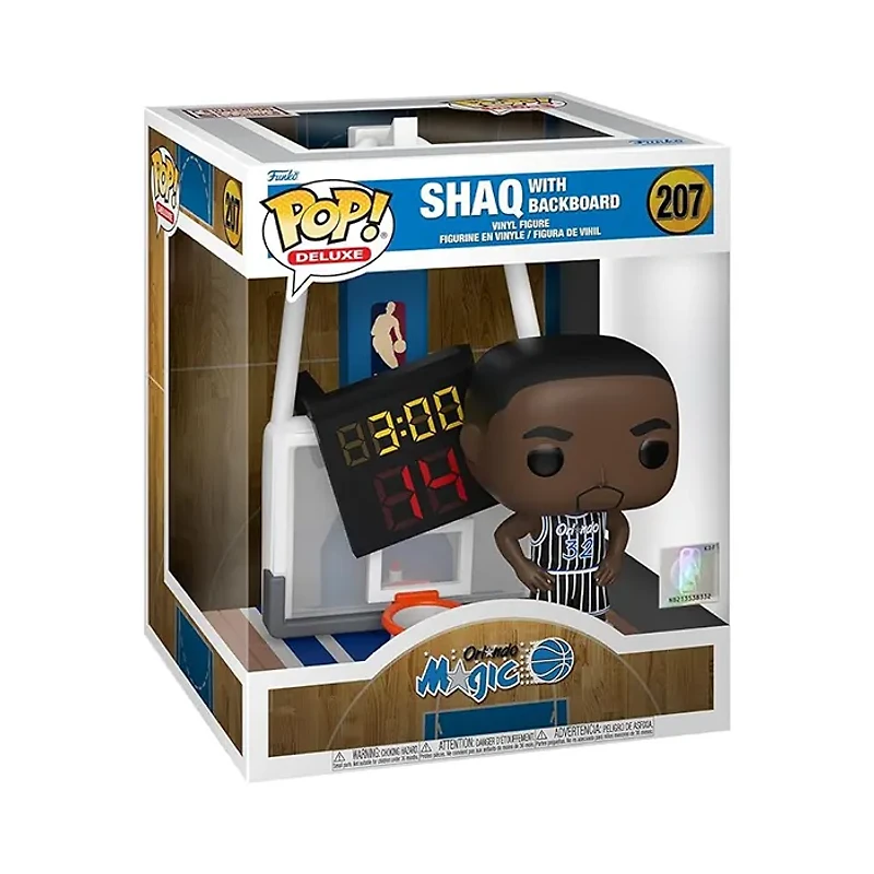 Funko POP! Deluxe NBA Magic Shaq with Backboard