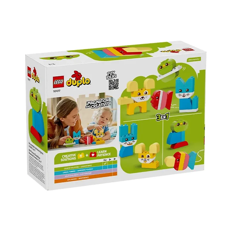LEGO DUPLO 3 in 1 Creative Cute Pets 24 Pieces