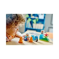 LEGO DUPLO Blue Police Motorcycle 11 Pieces