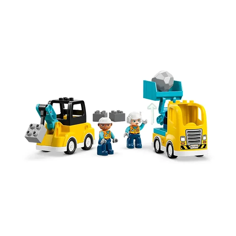 LEGO DUPLO 3 in 1 Construction Vehicles 22 Pieces