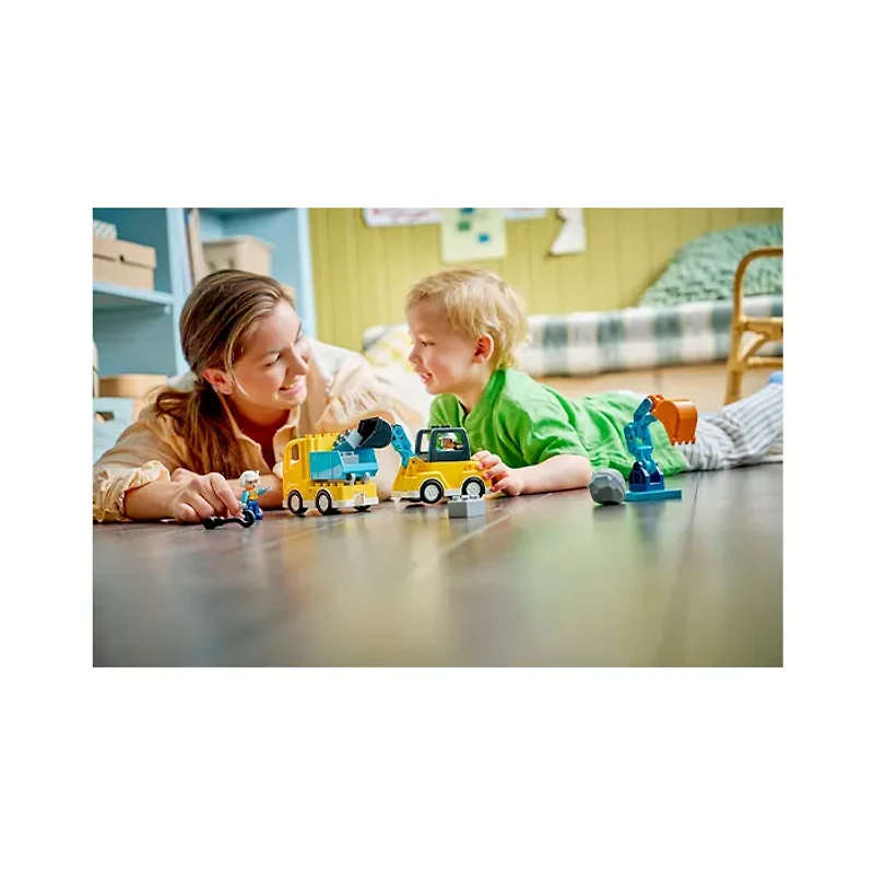 LEGO DUPLO 3 in 1 Construction Vehicles 22 Pieces