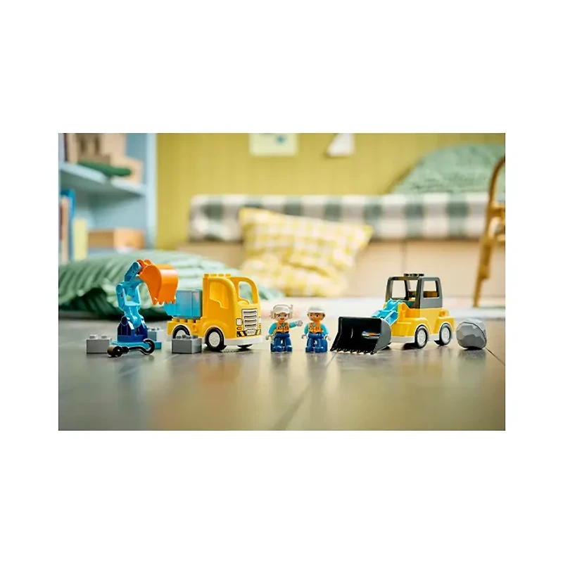 LEGO DUPLO 3 in 1 Construction Vehicles 22 Pieces