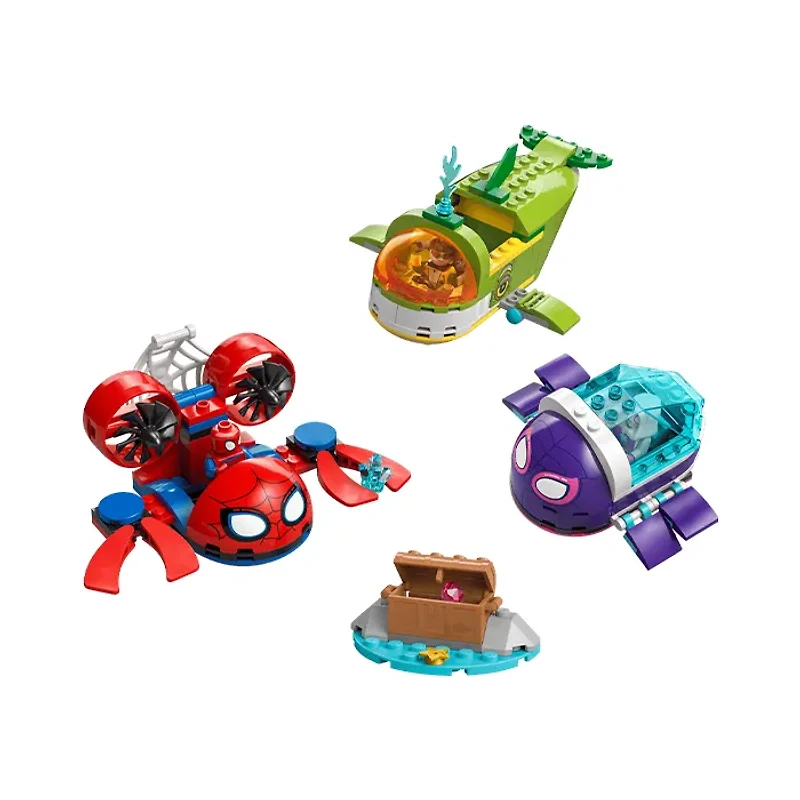 LEGO Marvel Spider-Man Spidey Underwater Vehicles 154 Pieces