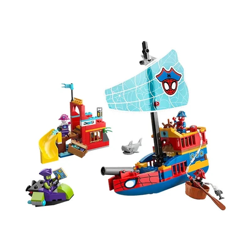 LEGO Marvel Spider-Man Team Spidey Pirate Ship 201 Pieces