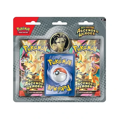 Pokémon TCG: Mega Evolution 2.5: Ascended Heroes: 2-Booster Blister Carton