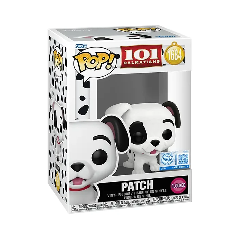 Funko Pop! Disney 101 Dalmatians Patch (Flocked)