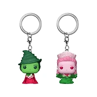 Funko Pop! Keychain Elphaba Thropp & Glinda Upland (Ombre) 2-Pack