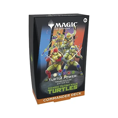 Magic The Gathering TMT Teenage Mutant Ninja Turtles Commander Deck