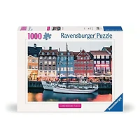 Ravensburger Scandinavian Places Copenhagen Denmark 1000 Piece Jigsaw Puzzle