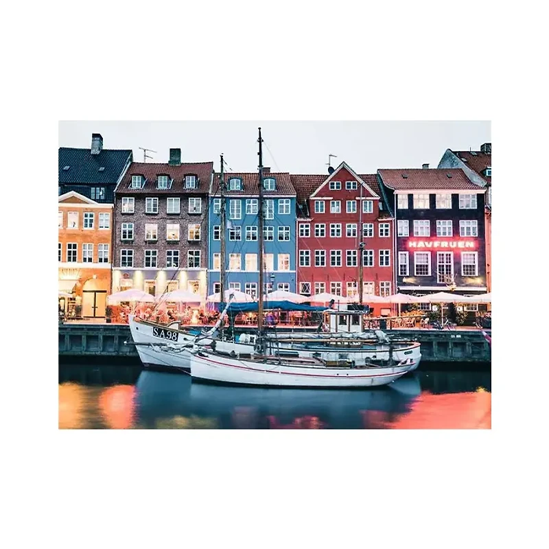 Ravensburger Scandinavian Places Copenhagen Denmark 1000 Piece Jigsaw Puzzle