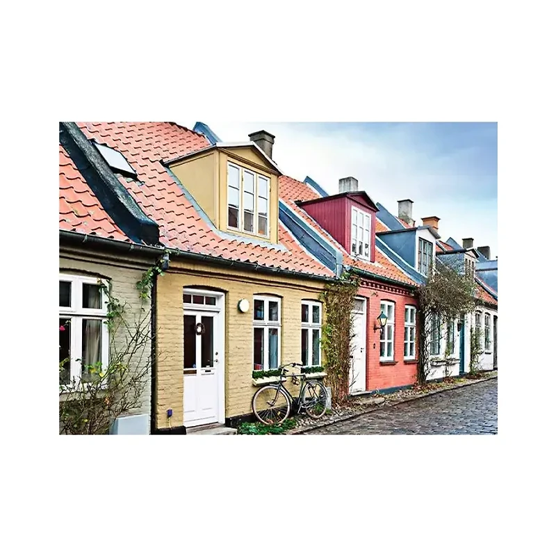 Ravensburger Scandinavian Places Houses in Aarhus Denmark 1000 Piece Jigsaw Puzzle