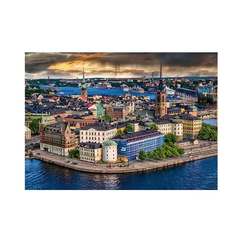 Ravensburger Scandinavian Places Stockholm Sweden 1000 Piece Jigsaw Puzzle