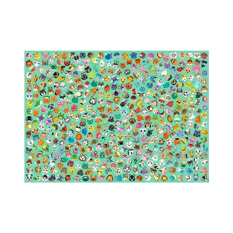 Ravensburger Challenge Animal Crossing 1000 Piece Jigsaw Puzzle