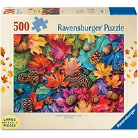 Autumn Riches – 500 Large Pieces Jigsaw Puzzle by Ravensburger
