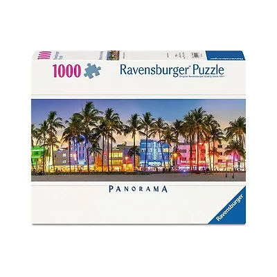 Ravensburger Night Glow on Ocean Drive 1000 Piece Jigsaw Puzzle