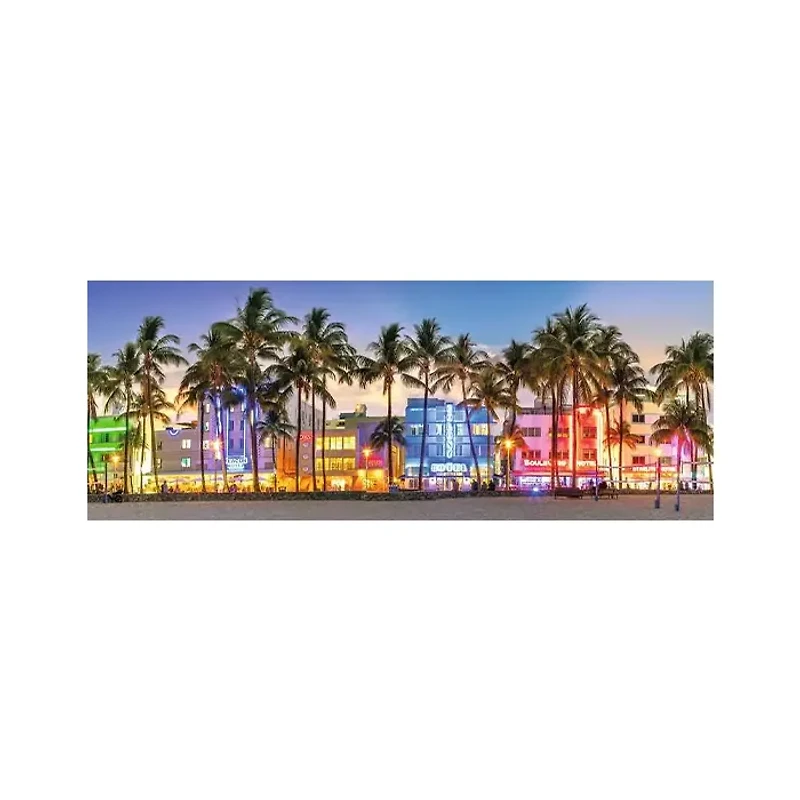 Ravensburger Night Glow on Ocean Drive 1000 Piece Jigsaw Puzzle