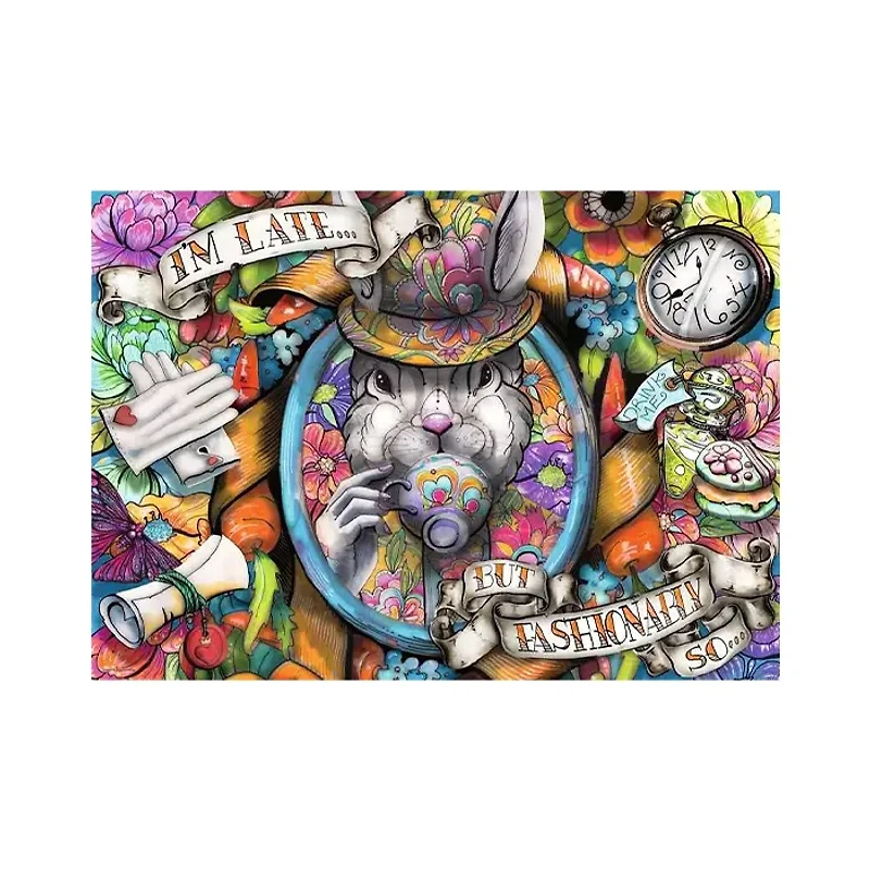 Ravensburger Fashionably Late 1000 Piece Jigsaw Puzzle