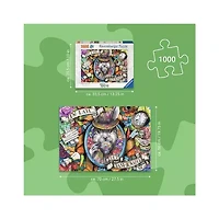 Ravensburger Fashionably Late 1000 Piece Jigsaw Puzzle