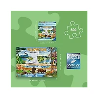 Ravensburger Yellowstone National Park 500 Piece Jigsaw Puzzle