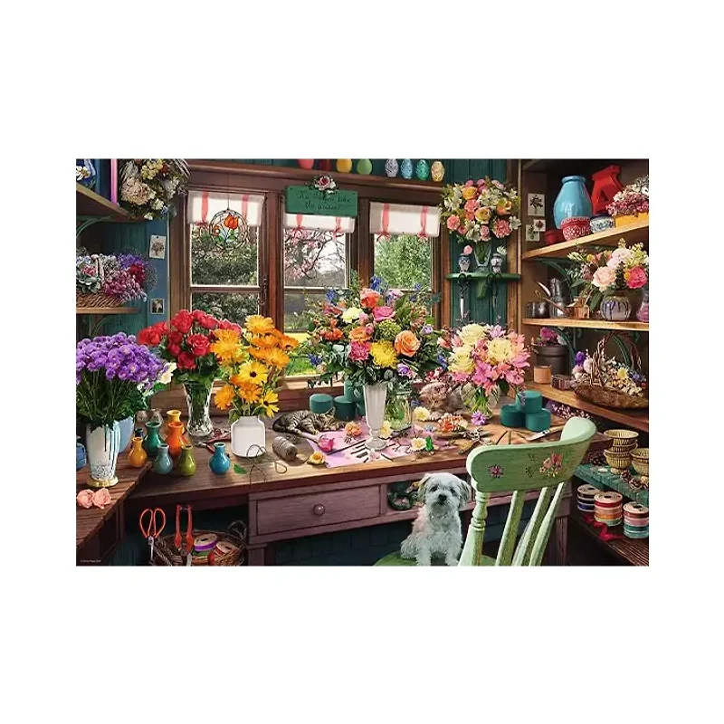 Ravensburger My Haven No.13 Flower Arranger 1000 Piece Jigsaw Puzzle