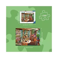 Ravensburger View from My Window No.1 Canal Boat 1000 Piece Jigsaw Puzzle