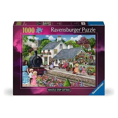 Ravensburger Whistle Stop Cottage 1000 Piece Jigsaw Puzzle