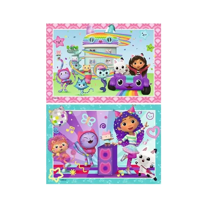 Ravensburger Gabby’s Dollhouse Ready to Party 2×24 Piece Jigsaw Puzzle