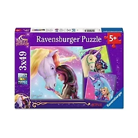 Ravensburger Magic and Friendship 3×49 Piece Jigsaw Puzzle