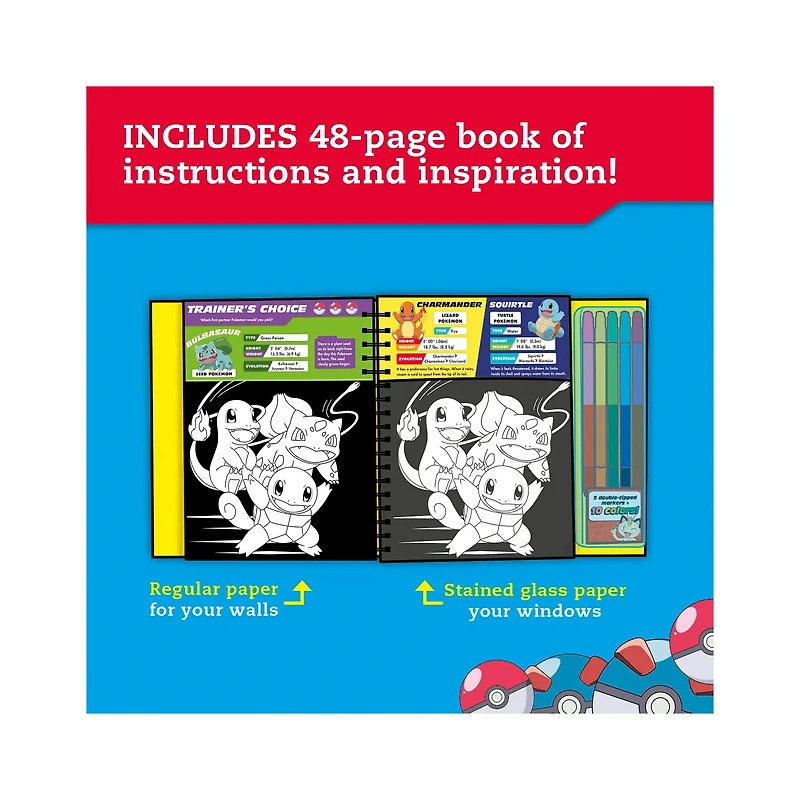 Pokémon Stained Glass Art