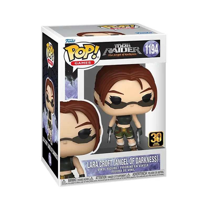 Funko Pop! Games Tomb Raider Lara Croft (Angel of Darkness)