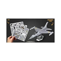 Metal Earth F-16 Fighting Falcon Ukrainian Air Force 3D Metal Model Kit