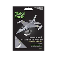 Metal Earth F-16 Fighting Falcon Ukrainian Air Force 3D Metal Model Kit