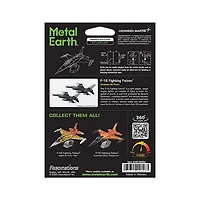 Metal Earth F-16 Fighting Falcon Ukrainian Air Force 3D Metal Model Kit