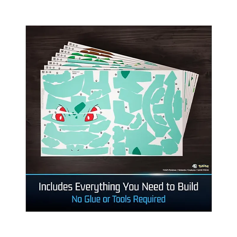Puzzle 4D Build Pokémon Bulbasaur