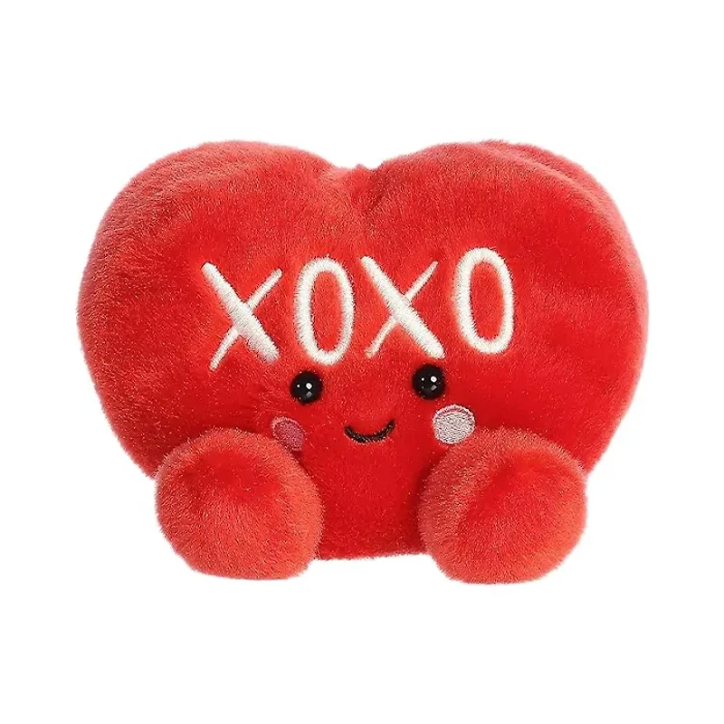 Aurora Adorable Palm Pals XOXO Candy Heart Stuffed Animal