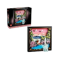 LEGO Art Japanese Cherry Blossom Landscape 1892 Pieces