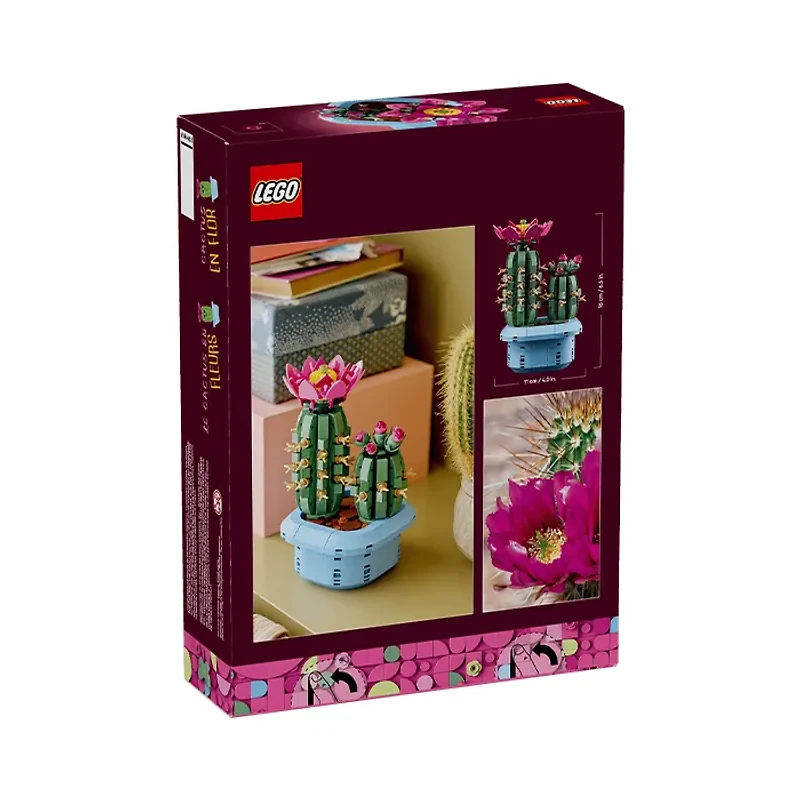 LEGO Botanicals Flowering Cactus 482 Pieces
