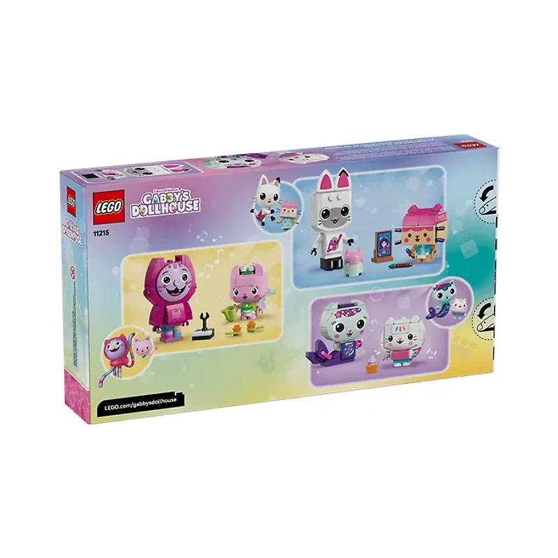 LEGO Gabby’s Brick-Built Cat Friends 324 Pieces