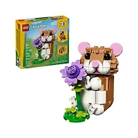 LEGO Creator 3-in-1 Cute Hamster with a Flower 166 Pieces